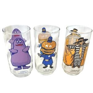 3 1970's McDonald's McDonaldland Collector Series Lot